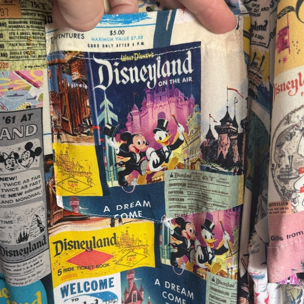 Disney 100 button up - Picture 2 of 6